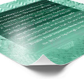 Inspiration Big Dreams Motivierend Pep Talk Fotodruck (Ecke)