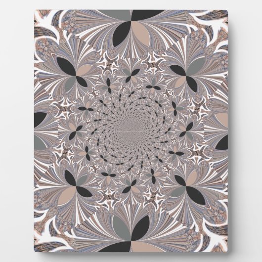 Inspiration-Blume Fotoplatte (Vorderseite)