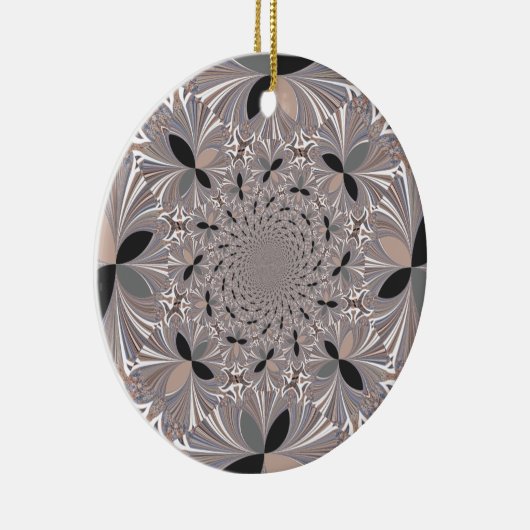 Inspiration-Blume Keramikornament (Rechts)