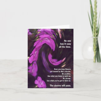 Inspiration Blume Note Card 1 Karte