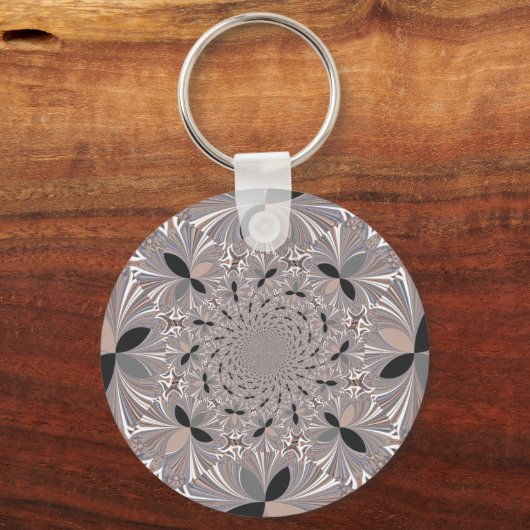 Inspiration-Blume Schlüsselanhänger (Vorderseite)