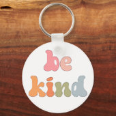 Inspiration Boho farbenfrohe Wasserfarbe ist nett Schlüsselanhänger (Vorderseite)