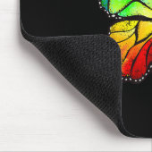 Inspiration Butterfly Empowerment Motivation sie Mousepad (Ecke)