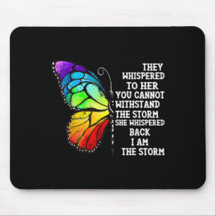 Inspiration Butterfly Empowerment Motivation sie Mousepad