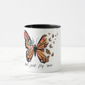 Inspiration Butterfly Sublimation Tasse (Zentrum)