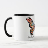 Inspiration Butterfly Sublimation Tasse (Links)