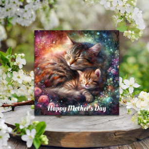 Inspiration Cat Mama Kitten Blumenmutter Tag Karte
