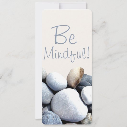 Inspiration Chic Be Mindful Kies Lesezeichen (Rückseite)