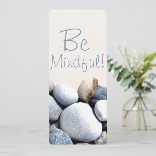 Inspiration Chic Be Mindful Kies Lesezeichen (Stehend Vorderseite)