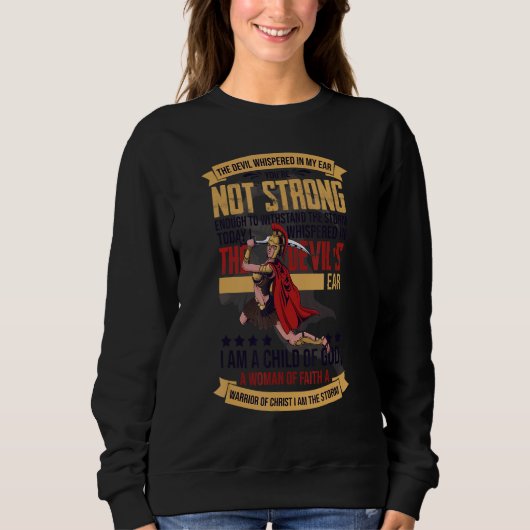 Inspiration Christentum Devotee Moskitos Cath Sweatshirt (Vorderseite)