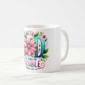 Inspiration Christlich Bibel Verse Kaffee Tasse (VorderseiteRechts)