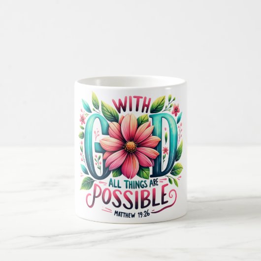 Inspiration Christlich Bibel Verse Kaffee Tasse (Mittel)