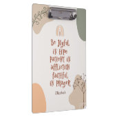 Inspiration Christlich Bibel Verse Moderner Boho Klemmbrett (Rechts)