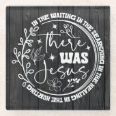 Inspiration Christlich Bibelverse Glasuntersetzer (Vorderseite)