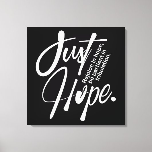 Inspiration Christlich Bibelverse Leinwanddruck (Vorderseite)