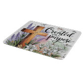 Inspiration Christlich Bibelverse Schneidebrett (Ecke)