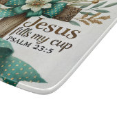 Inspiration Christlich Bibelverse Schneidebrett (Ecke)
