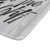 Inspiration Christlich Bibelverse Schneidebrett (Ecke)
