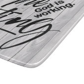 Inspiration Christlich Bibelverse Schneidebrett (Ecke)
