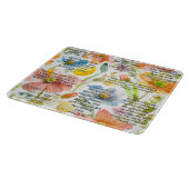 Inspiration Christlich Bibelverse Schneidebrett (Ecke)