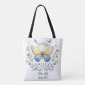 Inspiration Christlich Bibelverse Tasche (Rückseite)