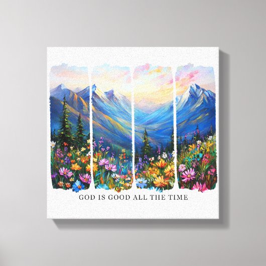 Inspiration Christlich ist gut Leinwanddruck (Vorderseite)