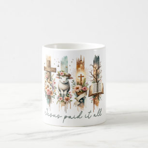 Inspiration Christlich Jesus zahlte alles Kaffeetasse