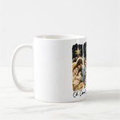 Inspiration Christlich Ließ uns Adore Ihn Kaffeetasse (Links)