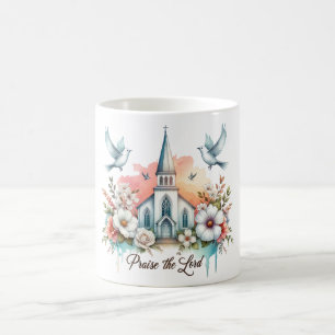 Inspiration Christlich Lob der Herr Kaffeetasse
