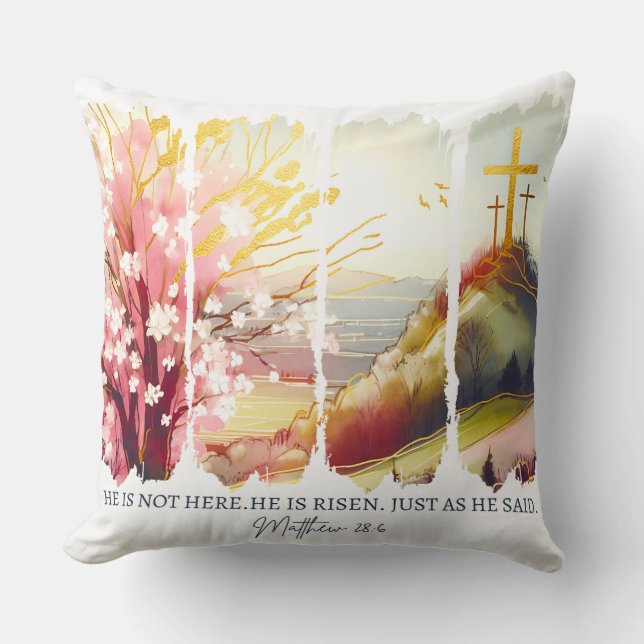 Inspiration Christlich Oster Kissen (Vorderseite)