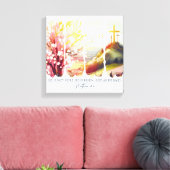 Inspiration Christlich Oster Leinwanddruck (Insitu (Wohnzimmer))