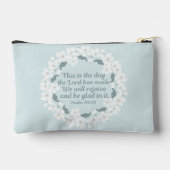 Inspiration Christlich Psalm 118:24 Freude Zubehörtasche (Rückseite)