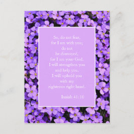 Inspiration Christliche Bibel Verse Angst Postkarte