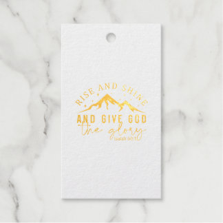 Inspiration Christliche Grußkarte Geschenkanhänger