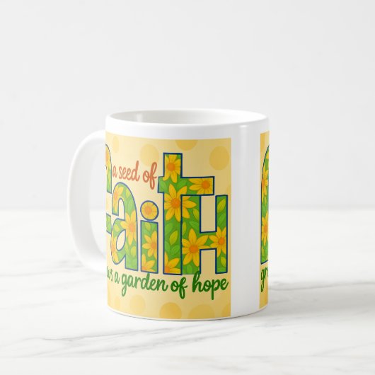 Inspiration Christliche Tasse (Vorderseite Links)