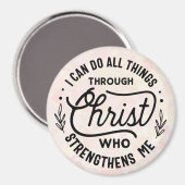 Inspiration Christlicher Kühlschrank Magnet (Vorderseite/Rückseite)
