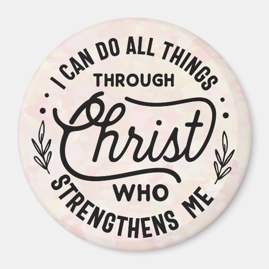 Inspiration Christlicher Kühlschrank Magnet (Vorne)