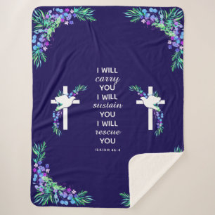 Inspiration Cross Sherpa Blanket Sherpadecke