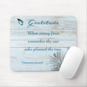 Inspiration Dankbarkeit Sprichwort Mousepad (Mit Mouse)