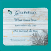 Inspiration Dankbarkeit Sprichwort Mousepad