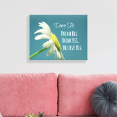 Inspiration Dare to Dream Big Quote Leinwanddruck (Insitu (Wohnzimmer))