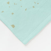 Inspiration Das Leben ist schön Fleecedecke (Ecke)