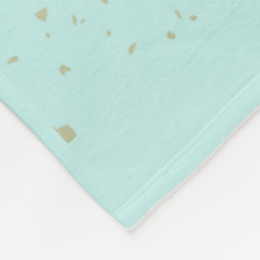 Inspiration Das Leben ist schön Fleecedecke (Ecke)