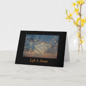 Inspiration - das Leben ist süß Karte (Gelbe Blume)