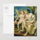 Inspiration des Dichters, 1785 Postkarte (Vorne/Hinten)