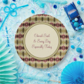 Inspiration Designer Gemustert Pappteller (Party)