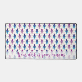 Inspiration Diamant Muster Schreibtischunterlage