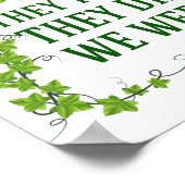 Inspiration, die wir als Zitat für Saatgut hatten Poster (Ecke)