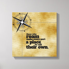 Inspiration diejenigen, die Roam ... Leinwanddruck