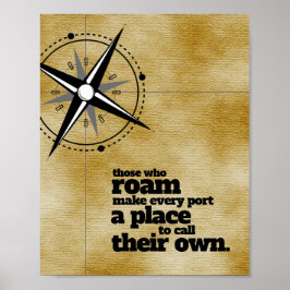 Inspiration diejenigen, die Roam ... Poster